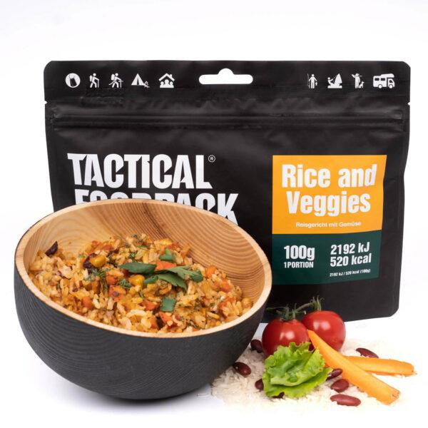Tactical Foodpack Reis mit Gemüse