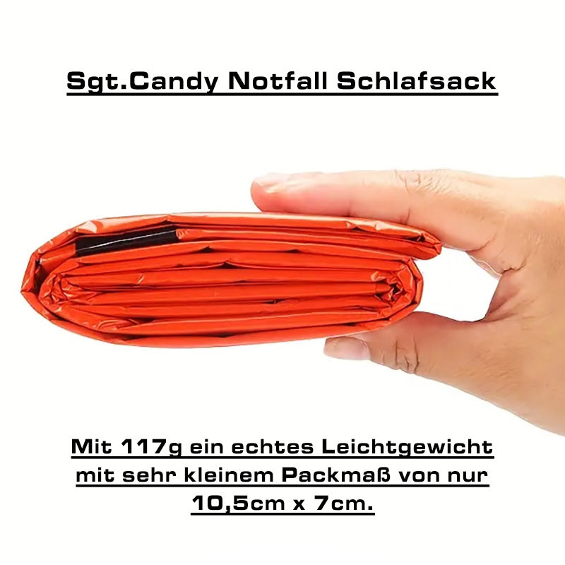 Sgt.Candy Notfall Schlafsack Bivvy