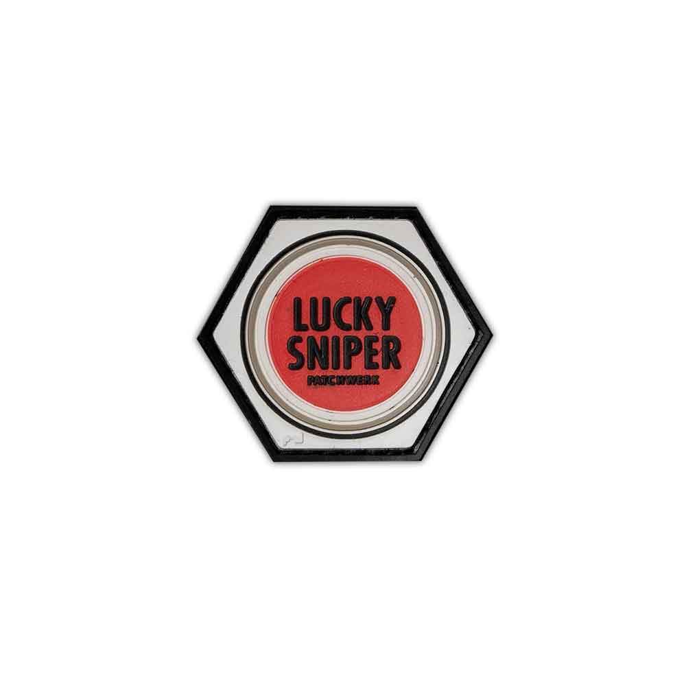 3D Hexa Rubber Patch "Lucky Sniper"