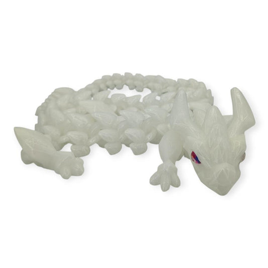 Crystal Ghost Eisdrache 84 cm nachtleuchtend