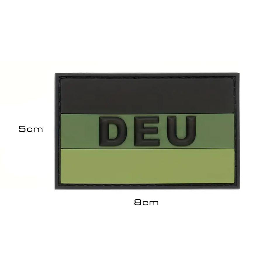 3D PVC Patch Deutschland tarn