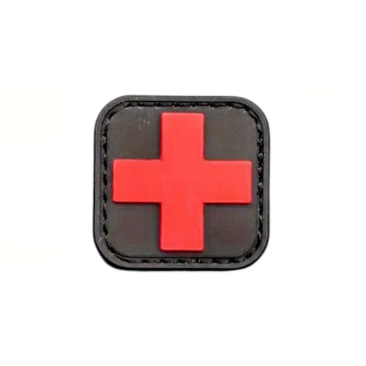 3D PVC Patch Rotes Kreuz