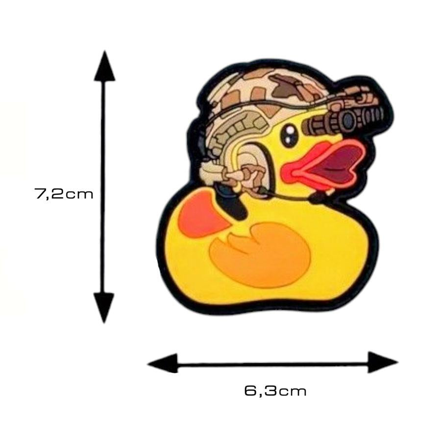 3D PVC Patch Tactical Duck