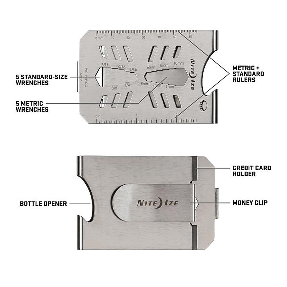 Nite Ize Multitool Gelbklammer