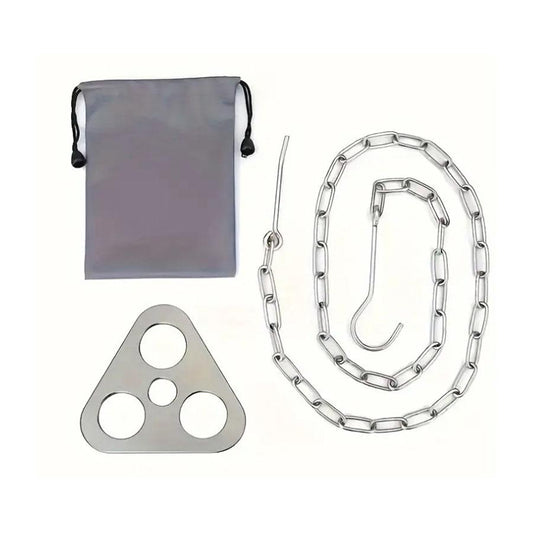 Dreibein Adapter aus Edelstahl