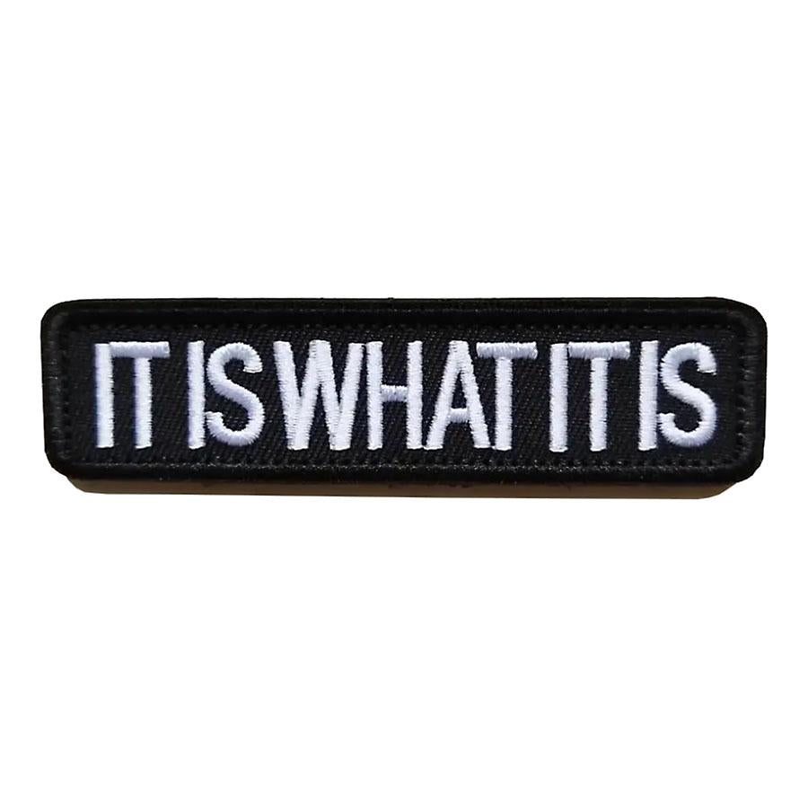 It is what it is - Klett Patch