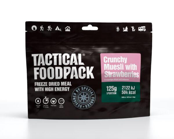 Tactical Foodpack Crunchy Müsli mit Erdebeeren