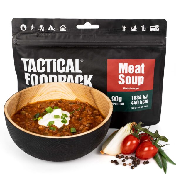 Tactical Foodpack " Fleischsuppe " 90g