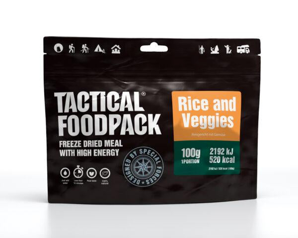 Tactical Foodpack Reis mit Gemüse