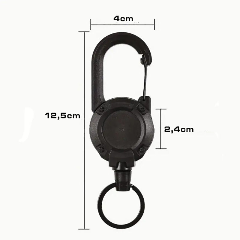 Karabiner ausziehbar Schlüsselanhänger