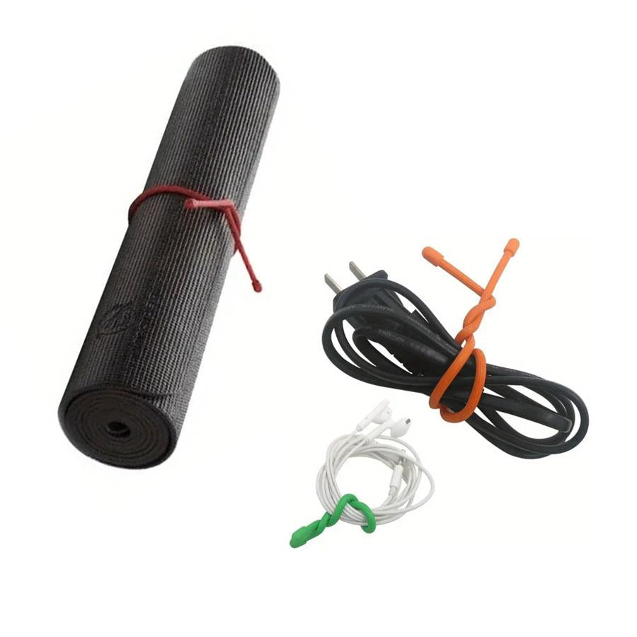 Stropze Silikon Kabelbinder 15,25cm 8 St. bunt