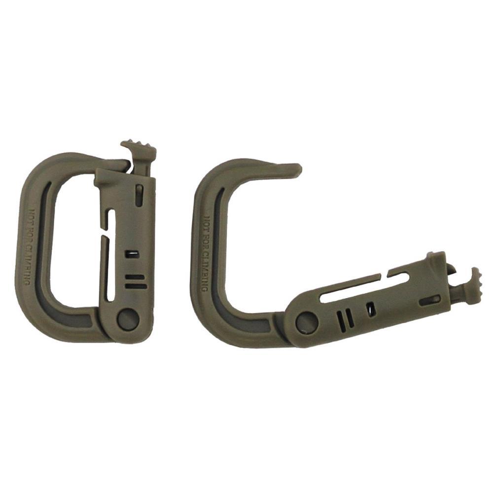 Tactical Grimloc Clip 2er-Set TAN