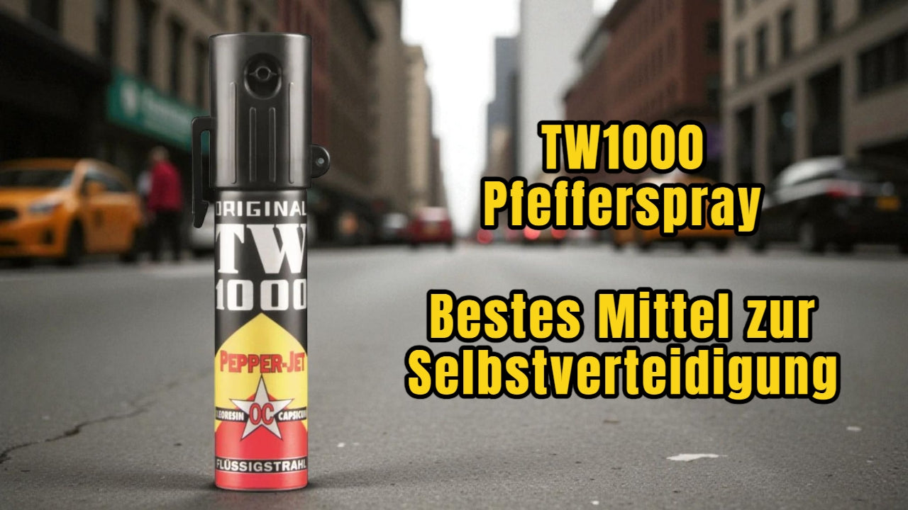Video laden: TW1000 Lady Pfefferspray. Produktvorstellung und rechtliche Einordnung.