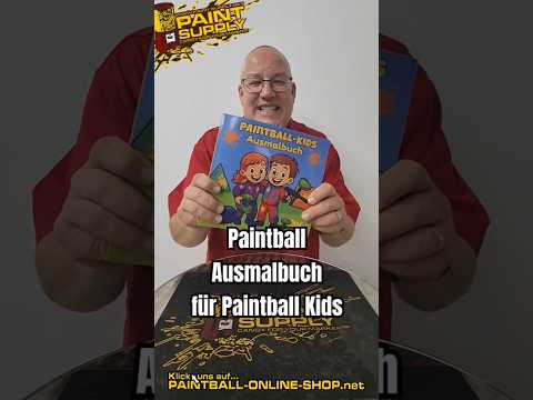 Paintball-Kids Ausmalbuch Video Produktvorstellung